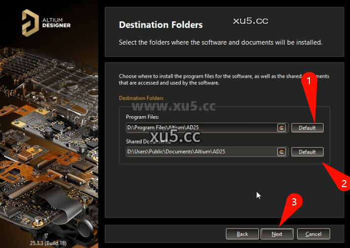 6.png Altium Designer 2025.3.3 开始安装界面