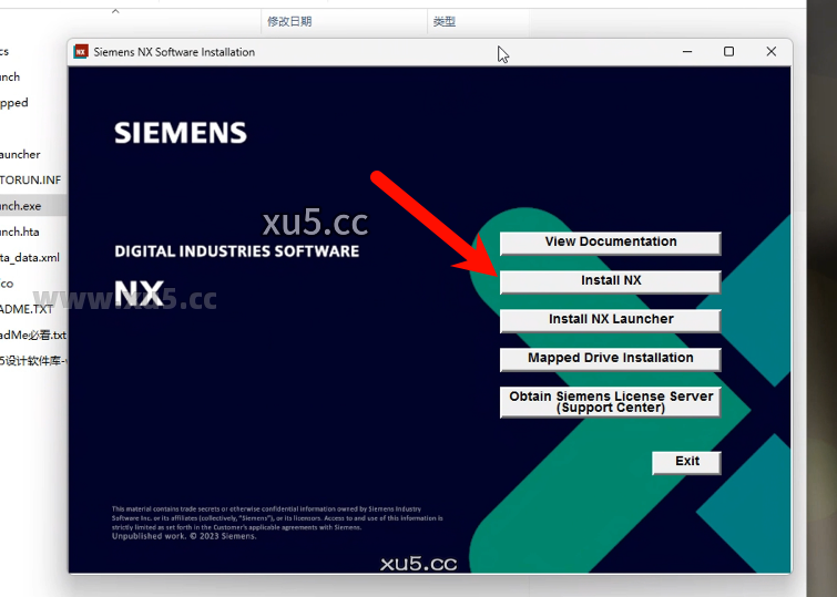 UG NX2306安装教程第六步安装完成提示