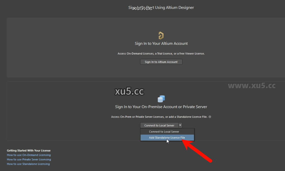 11.png Altium Designer 2025.3.3 菜单栏截图
