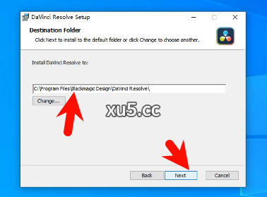 DaVinci Resolve v19.1.4.11 安装选项界面