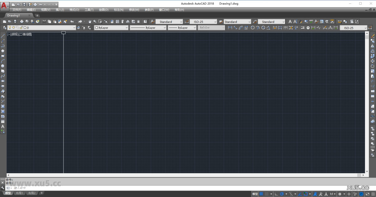 AutoCAD 2018 设置选项界面图