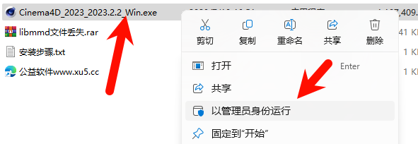 2.png Cinema4D 2023.2.2 下载选项界面