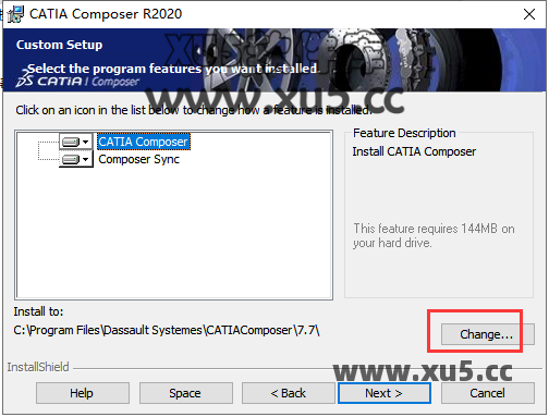 DS CATIA Composer R2020 安装向导截图