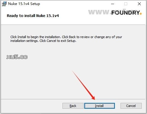 Foundry Nuke 15.1V4 图文安装教程