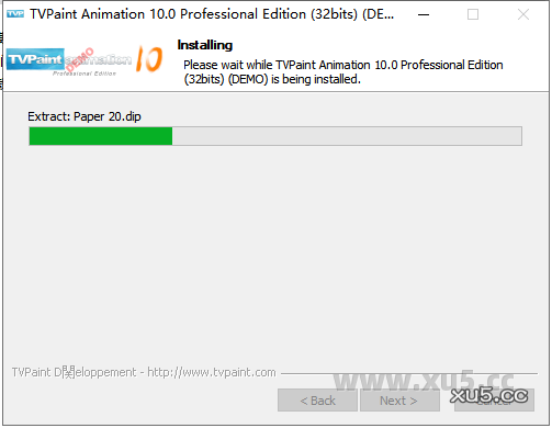 TVPaint Animation 10.0选择安装位置截图