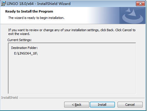 LINGO 18安装许可协议截图