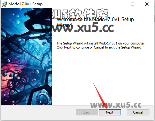 Modo 17.0版安装教程及系统配置要求 Modo 17.0v1 安装向导步骤截图