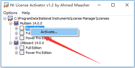 Multisim 14.0 图文安装教程 Multisim 14 破解版【Multisim 14】中文破解版安装图文教程、破解注册方法