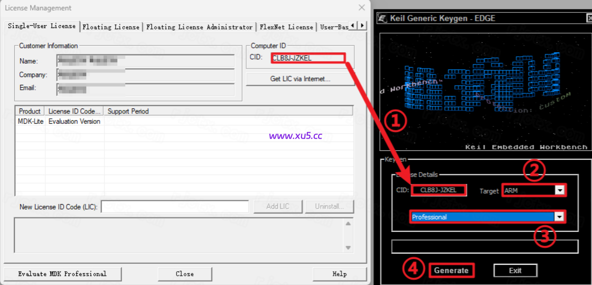 Keil uvision5 MDK 5.42简体中文版图文教程及安装包下载