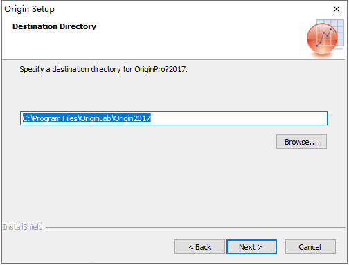 Origin 2017 安装选项配置界面截图