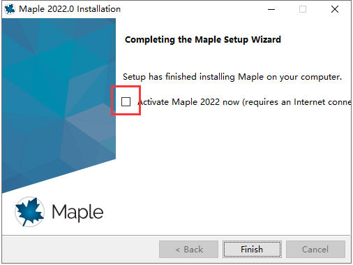 Maple 2022安装教程步骤11截图