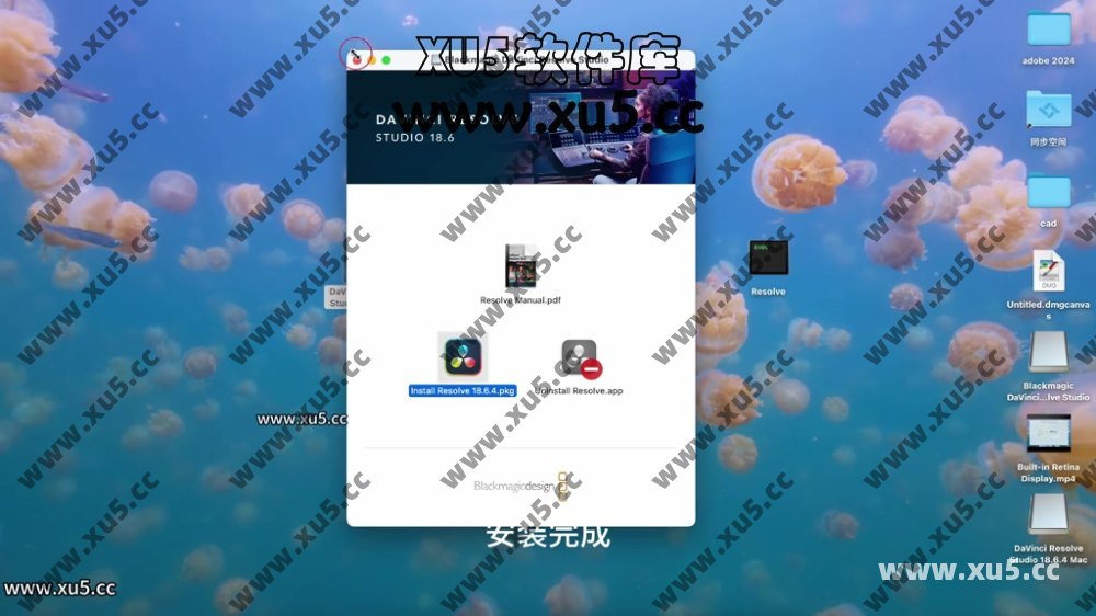 达芬奇18.4 MAC系统安装使用教程.mp4_20240707_154241.332.jpg 达芬奇18.6 for MAC 图文安装教程