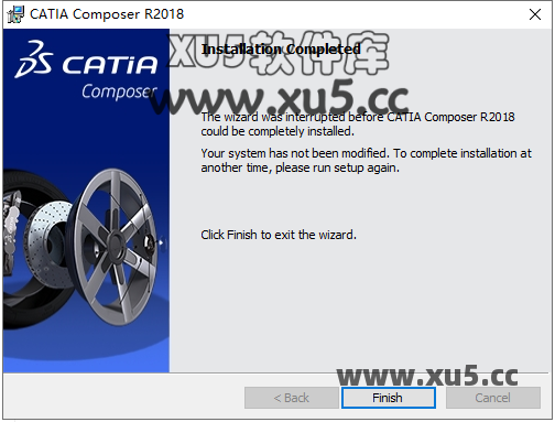DS CATIA Composer R2018功能菜单截图