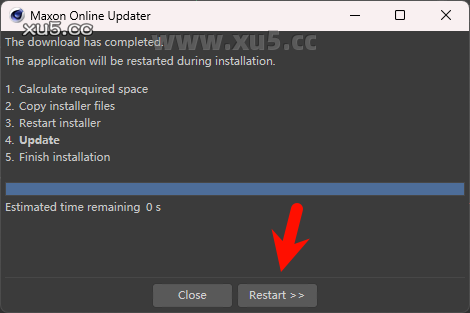 Cinema4D S24 安装教程首页界面