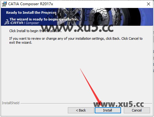 DS CATIA Composer R2017安装进度截图
